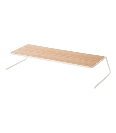 Dish Riser - Large - Steel + Wood