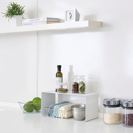 Stackable Countertop Shelf - Small - Steel