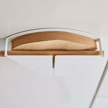 Magnetic Coffee Filter Case - Size 04 - Steel + Wood