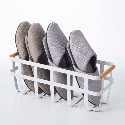 Storage Basket - Steel + Wood