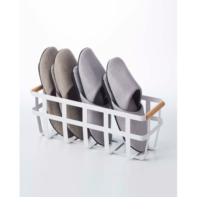 Storage Basket - Steel + Wood