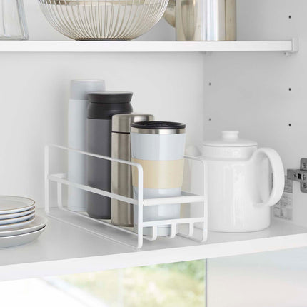 Glass and Mug Cabinet Organizer - Steel