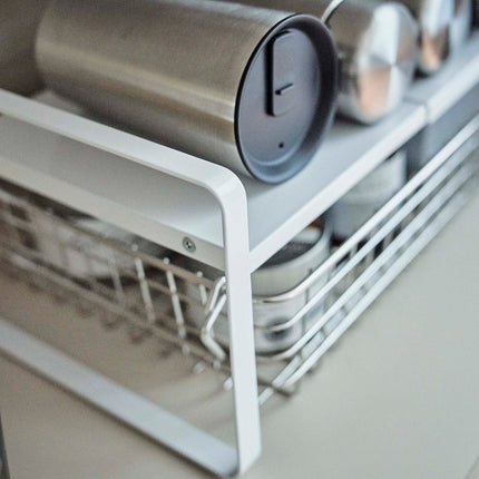 Expandable Countertop Organizer - Small - Steel