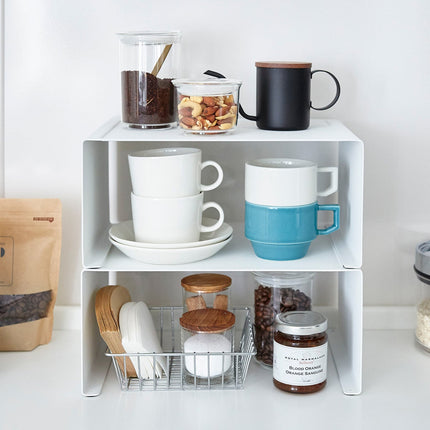 Stackable Countertop Shelf - Large - Steel