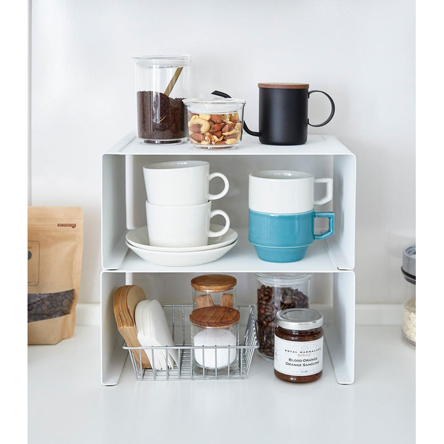 Stackable Countertop Shelf - Large - Steel