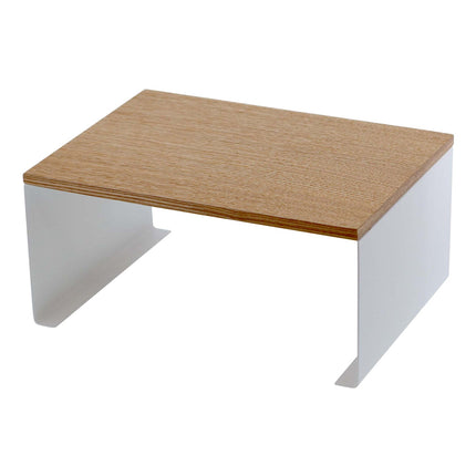 Stackable Countertop Shelf - Steel + Wood