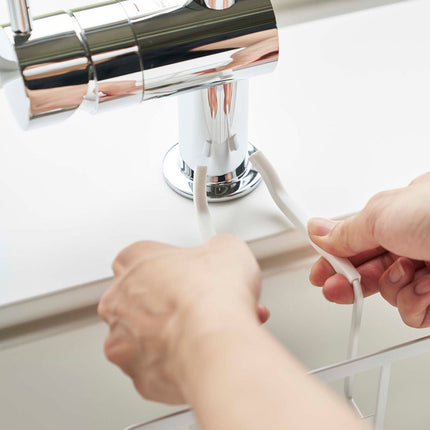 Faucet-Hanging Sponge Caddy - Steel