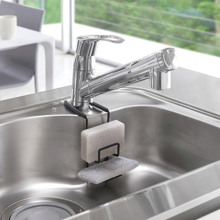 Faucet-Hanging Sponge Holder - Double - Steel