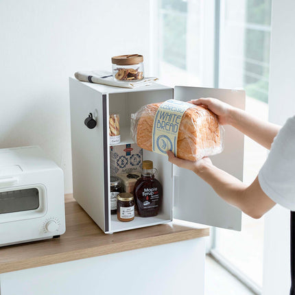 Bread Box - Steel + Wood