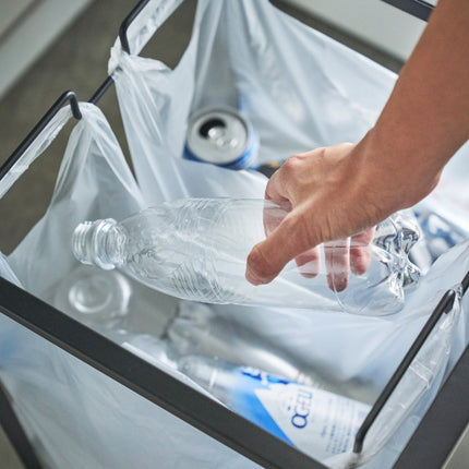 Rolling Trash Sorter - Steel