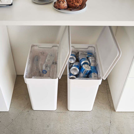 Airtight Rolling Trash Can - Polypropylene