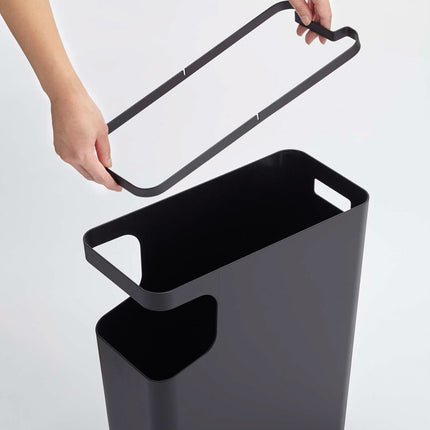 Side Table Trash Can