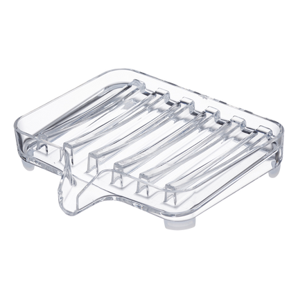Self-Draining Soap Tray - Acrylic