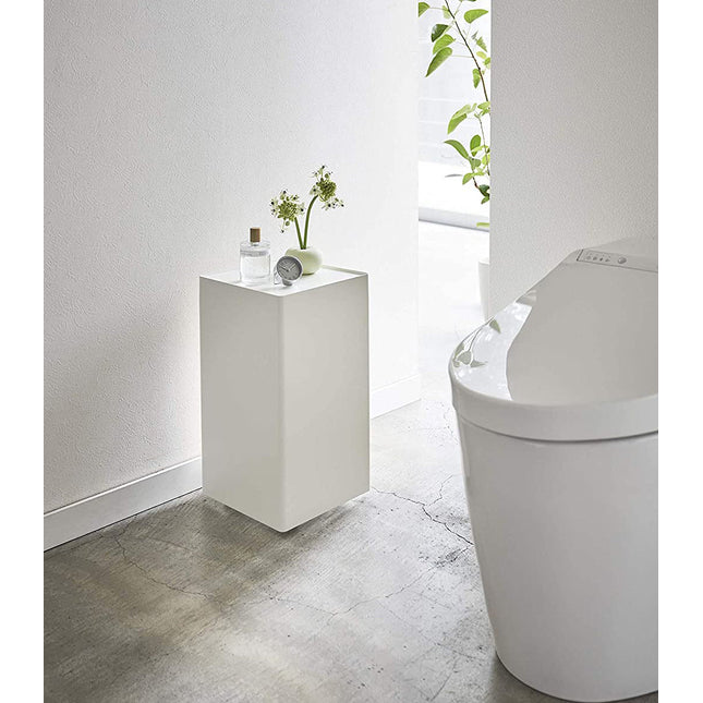 Rolling Bathroom Organizer - Steel