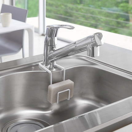 Faucet-Hanging Sponge Holder - Single - Steel