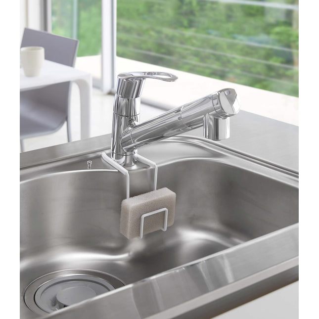 Faucet-Hanging Sponge Holder - Single - Steel