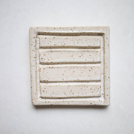 Square Ceramic Soap Dish