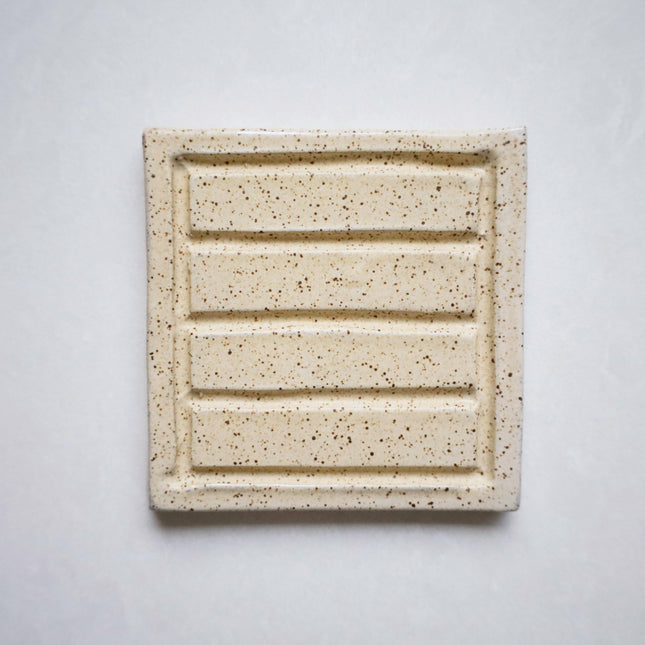 Square Ceramic Soap Dish