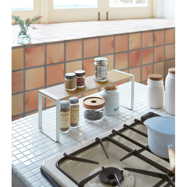 Single-Tier Riser - Steel + Wood