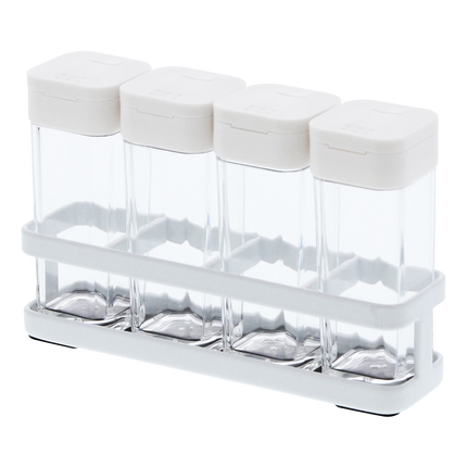 Spice Rack with 4 Shakers - 4-Shakers
