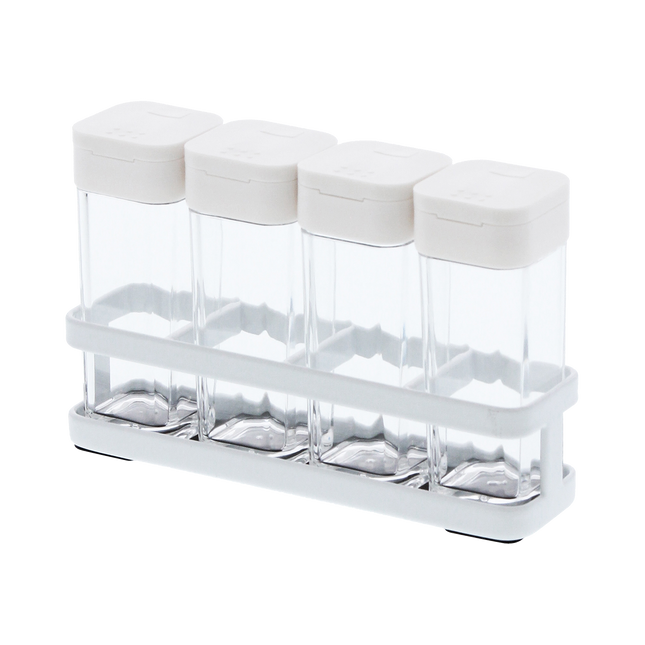 Spice Rack with 4 Shakers - 4-Shakers