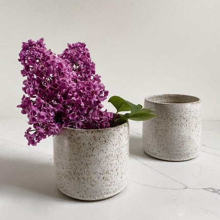 Tubby Stoneware Vase