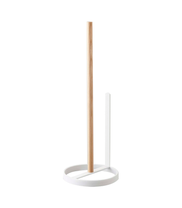 Toilet Paper Stocker - Steel + Wood