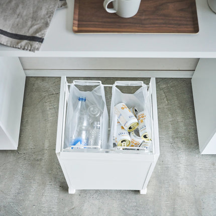 Rolling Trash Sorter - Steel