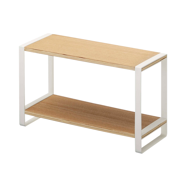 Two-Tier Riser - Steel + Wood