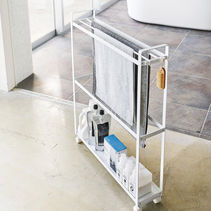 Rolling Towel Rack (33" H)  - Steel