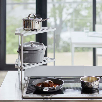 Two-Tier Corner Riser - Two-Tier - Steel