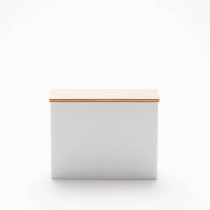 Coffee Filter Case - Size 01 + 02 - Steel + Wood