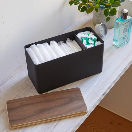 Countertop Organizer - Steel + Wood