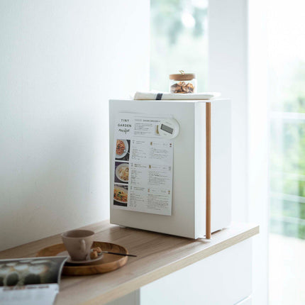 Bread Box - Steel + Wood