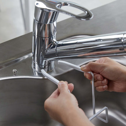 Faucet-Hanging Sponge Holder - Single - Steel