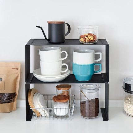 Stackable Countertop Shelf - Small - Steel
