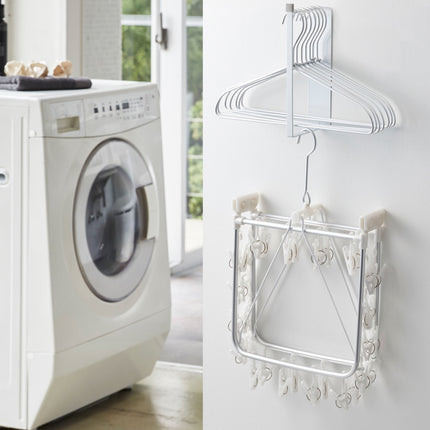 Magnetic Clothes Hanger Rack - Steel