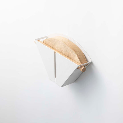 Magnetic Coffee Filter Case - Size 04 - Steel + Wood